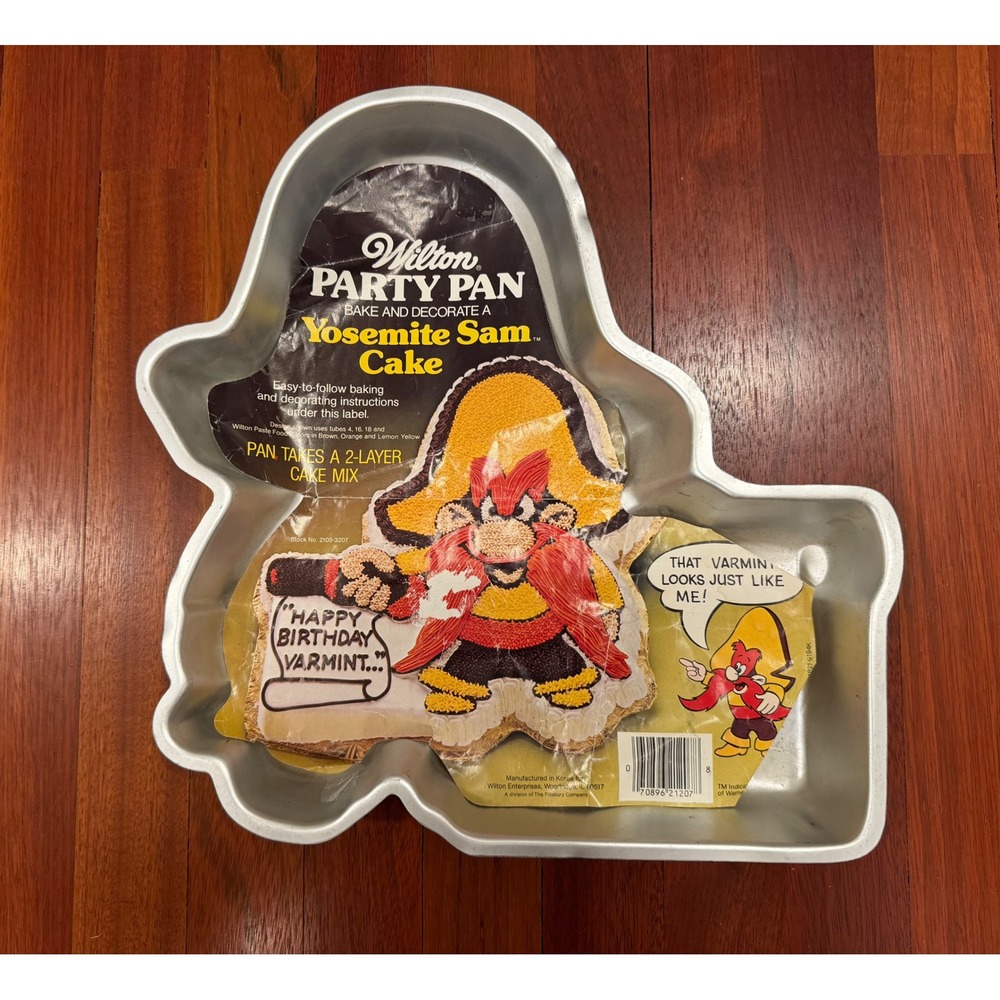 Yosemite Sam Cake Pan Winton‎ 1981 Vintage Looney Tunes